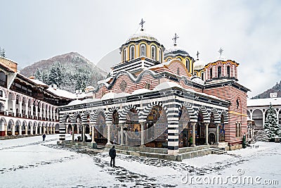 Monastery Â Saint Ivan Rila Stock Photo